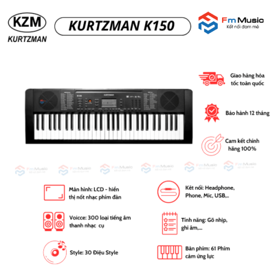 Đàn Organ Kurtzman K150 Đàn Organ Kurtzman K150