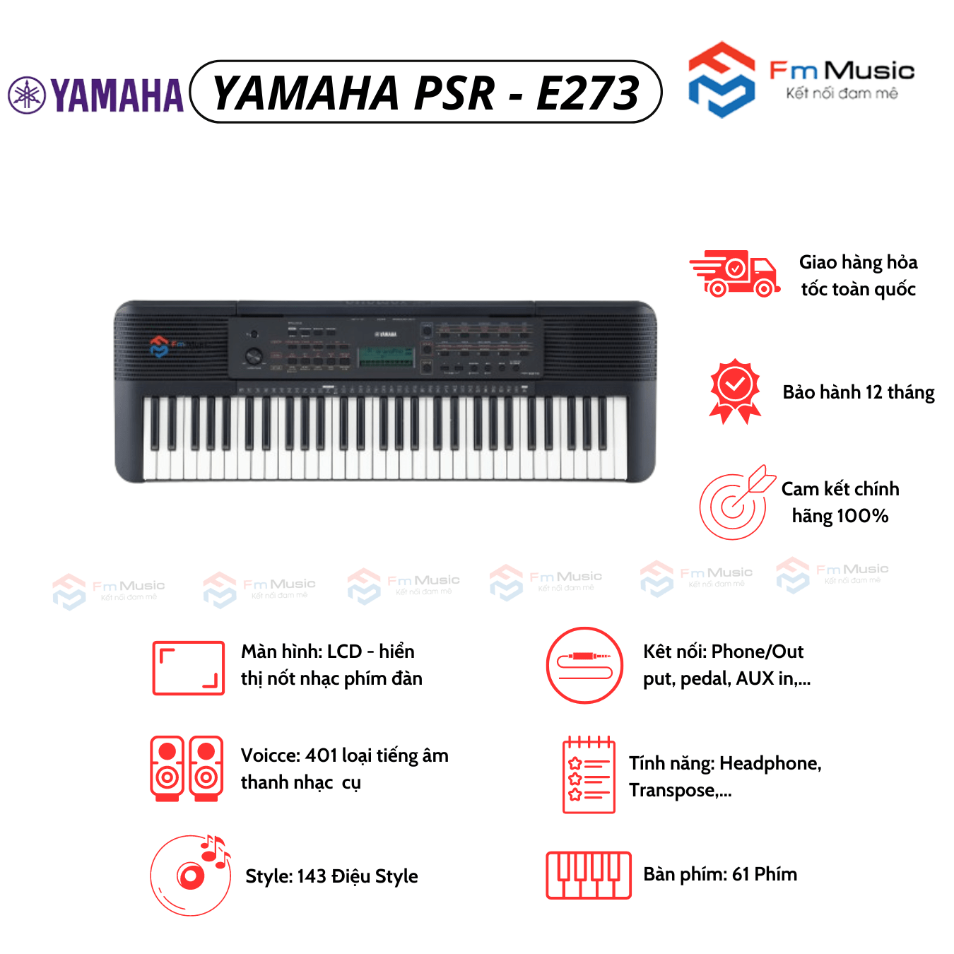 Đàn Organ Yamaha PSR-F52 Đàn Organ Yamaha PSR-F52