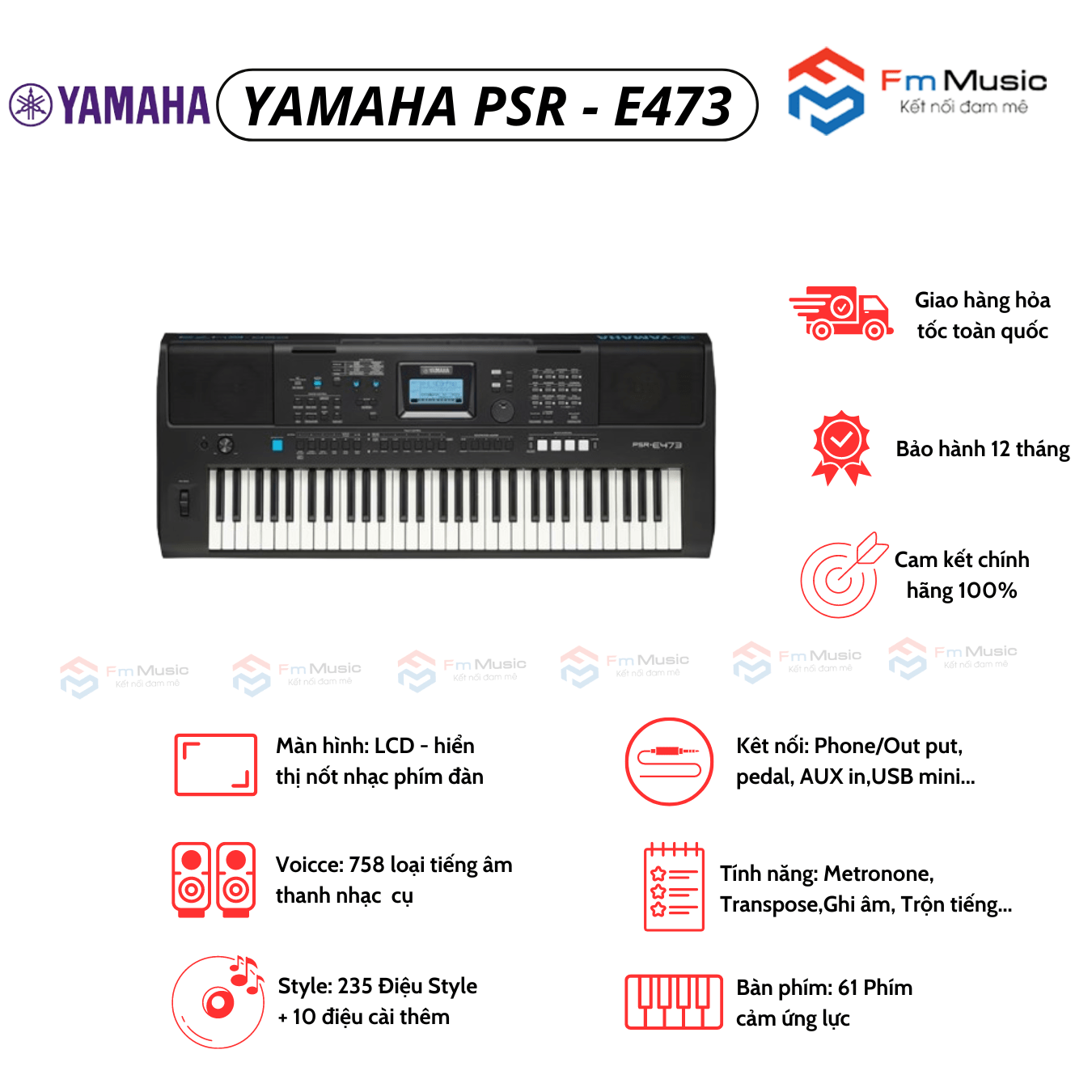 Đàn Organ Yamaha PSR-F52 Đàn Organ Yamaha PSR-F52