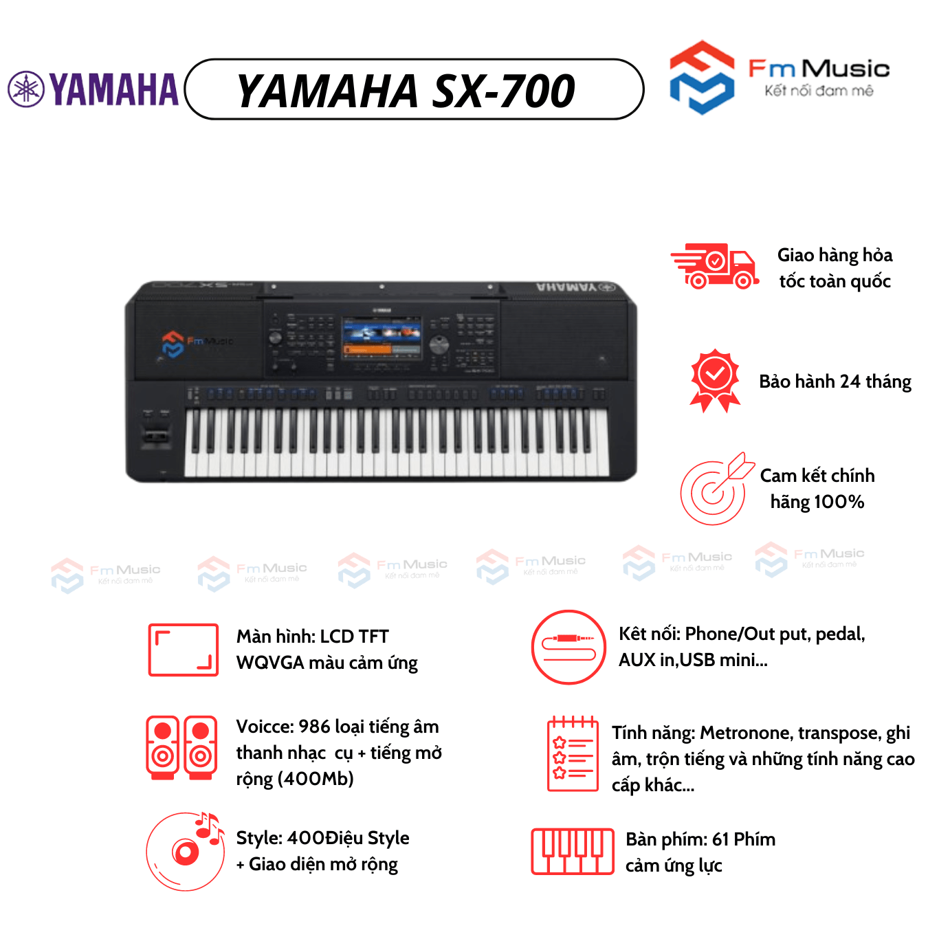 Đàn Organ Yamaha PSR-SX600 Đàn Organ Yamaha PSR-SX600