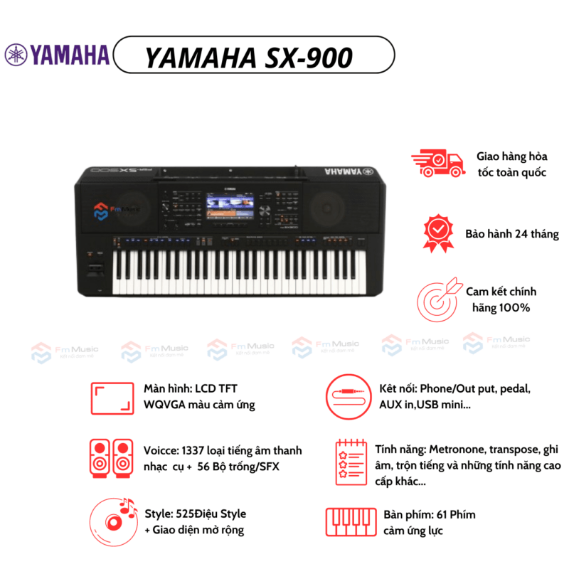 Đàn Organ Yamaha PSR-SX600