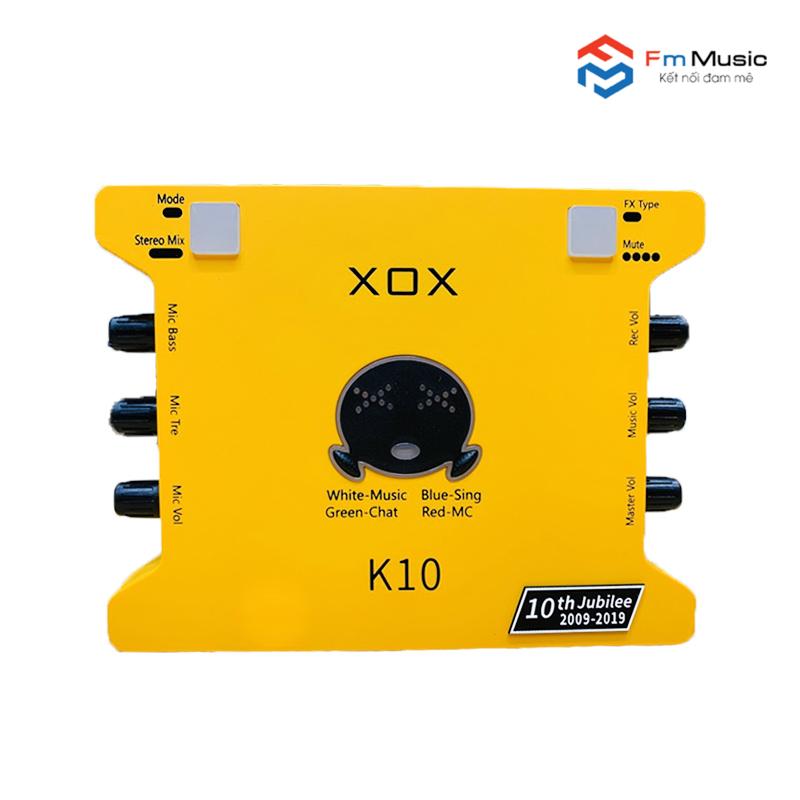 Soundcard XOX K10Th Soundcard XOX K10Th