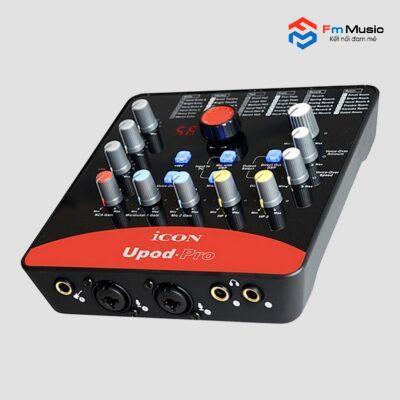 Combo Soundcard Icon Upod Pro và Micro PC K200 Bản mới