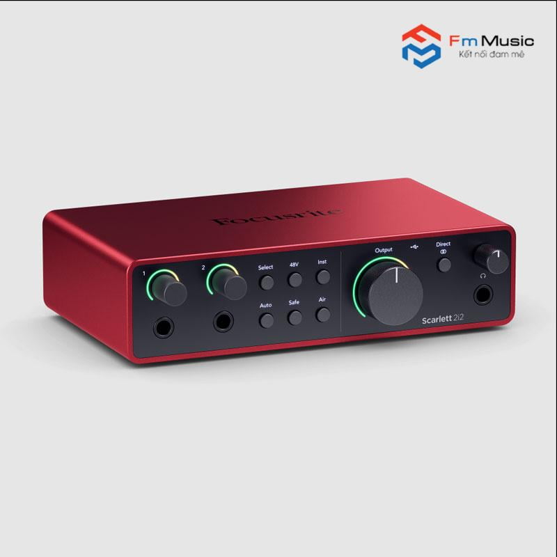 Sound Card Focusrite Scarlett 2i2 Gen 4 Sound Card Focusrite Scarlett 2i2 Gen 4