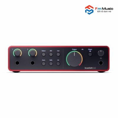 Sound Card Focusrite Scarlett 2i2 Gen 4