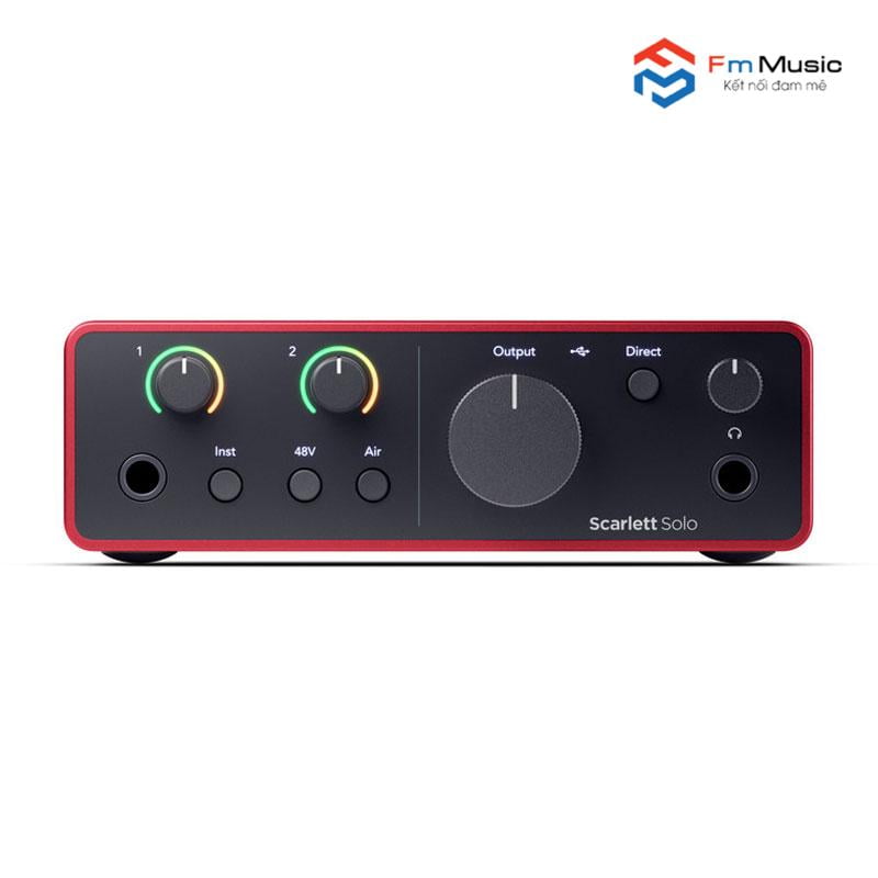 Combo  Focusrite Scarlett Solo Gen 4 và Micro NA9304 Combo  Focusrite Scarlett Solo Gen 4 và Micro NA9304