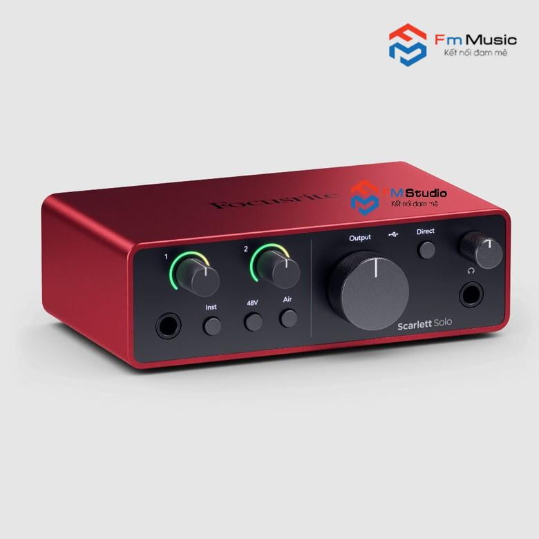 Combo Soundcard Focusrite Scarlett Solo Gen  và Micro Takstar PC K600 Combo Soundcard Focusrite Scarlett Solo Gen  và Micro Takstar PC K600