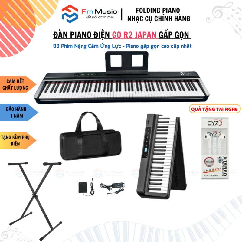 Đàn Piano Gập Gọn - Piano Go R2 Japan