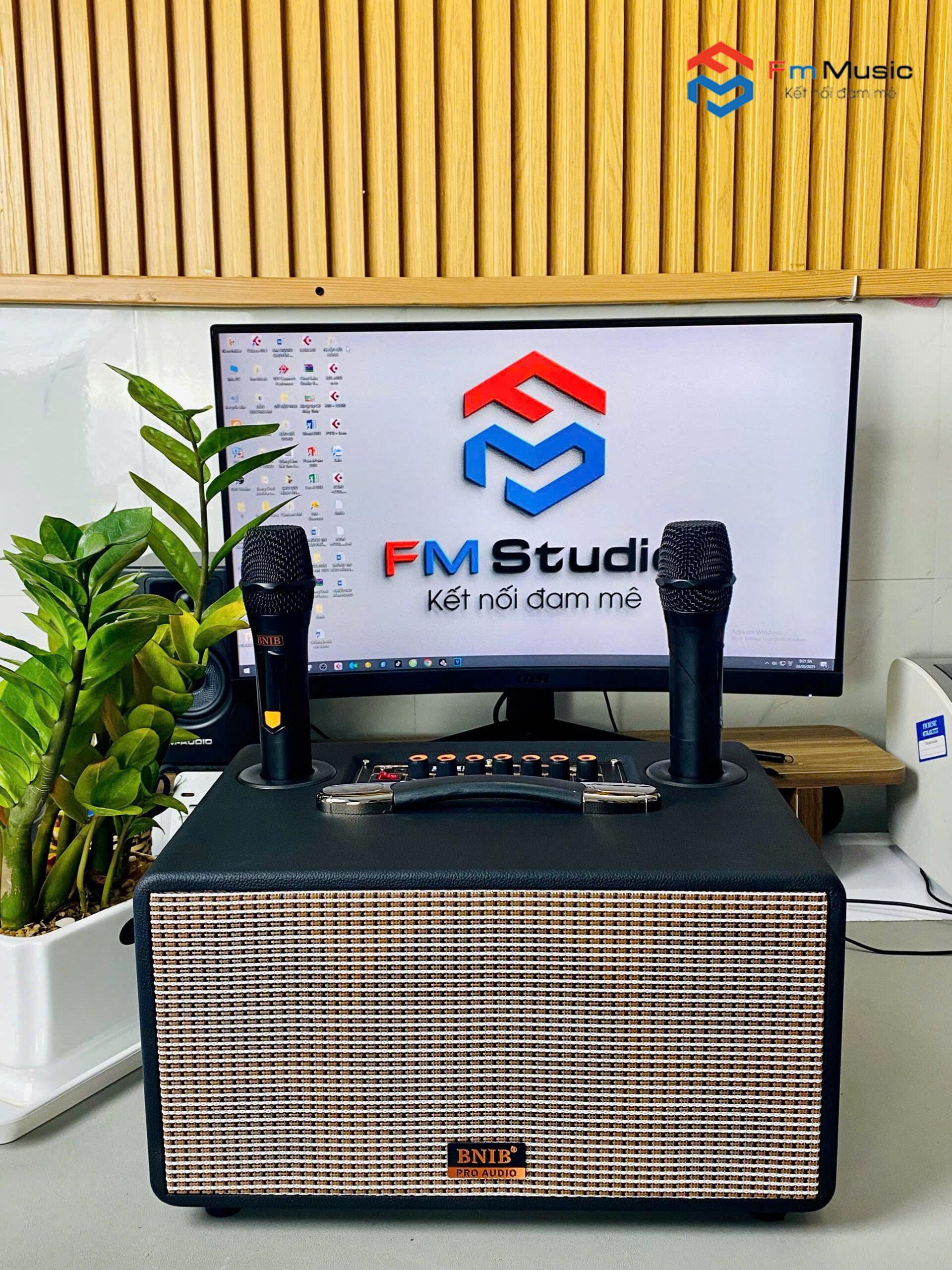 Loa Karaoke Xách Tay Bluetooth BNIB BN-116 Loa Karaoke Xách Tay Bluetooth BNIB BN-116