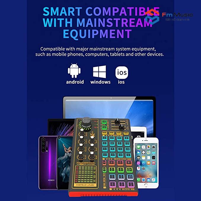 Soundcard Thu âm K300 Soundcard Thu âm K300