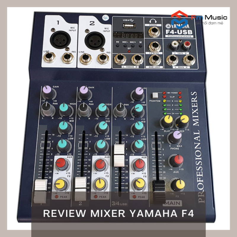 Mixer Yamaha F4