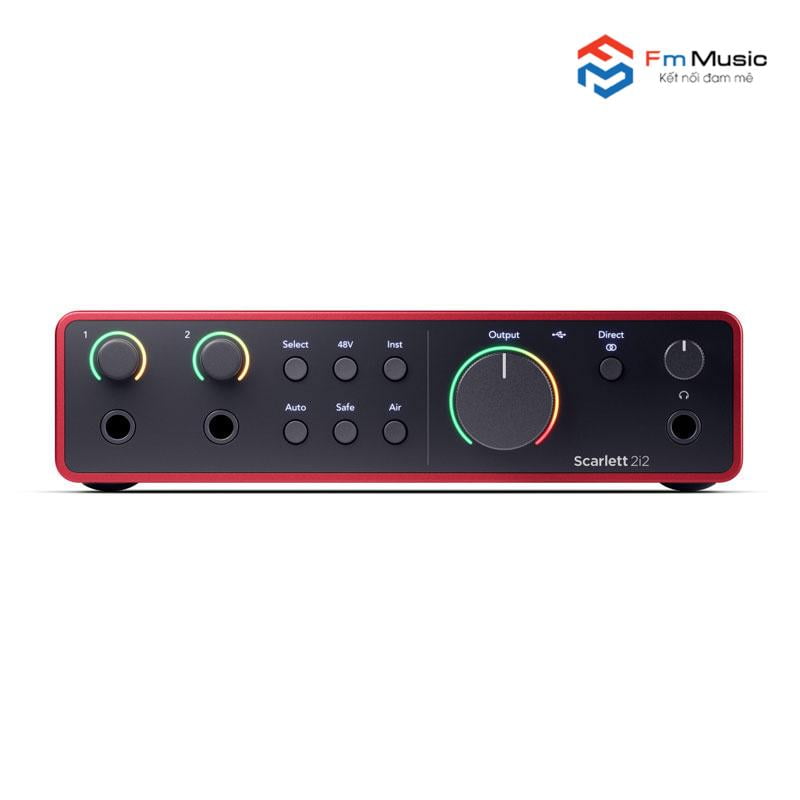Combo Soundcard Scarlett 2i2 Gen 4 và Micro AKG P120 Combo Soundcard Scarlett 2i2 Gen 4 và Micro AKG P120