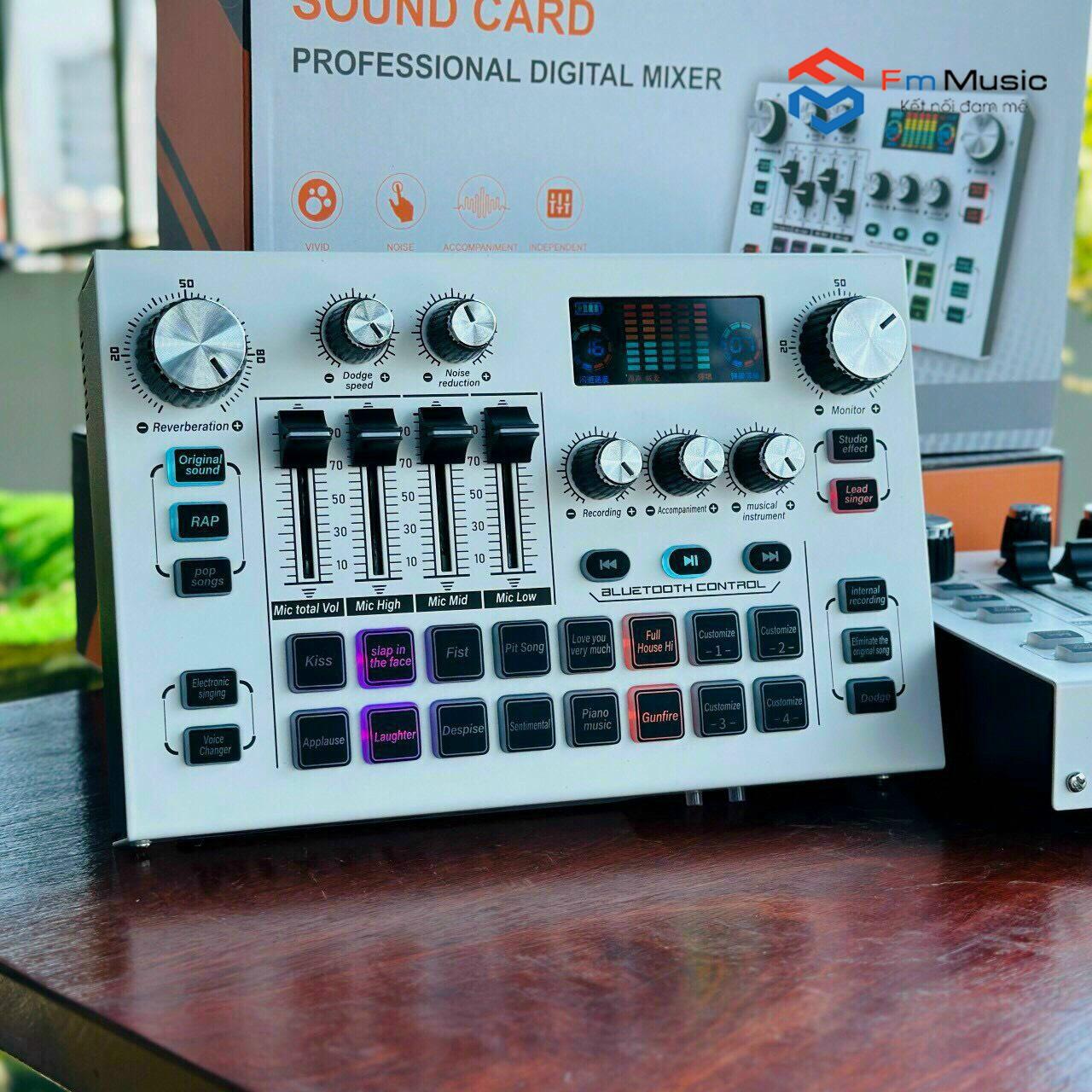 Combo Soundcard X7 PRO và Micro NMC NA9302 Combo Soundcard X7 PRO và Micro NMC NA9302
