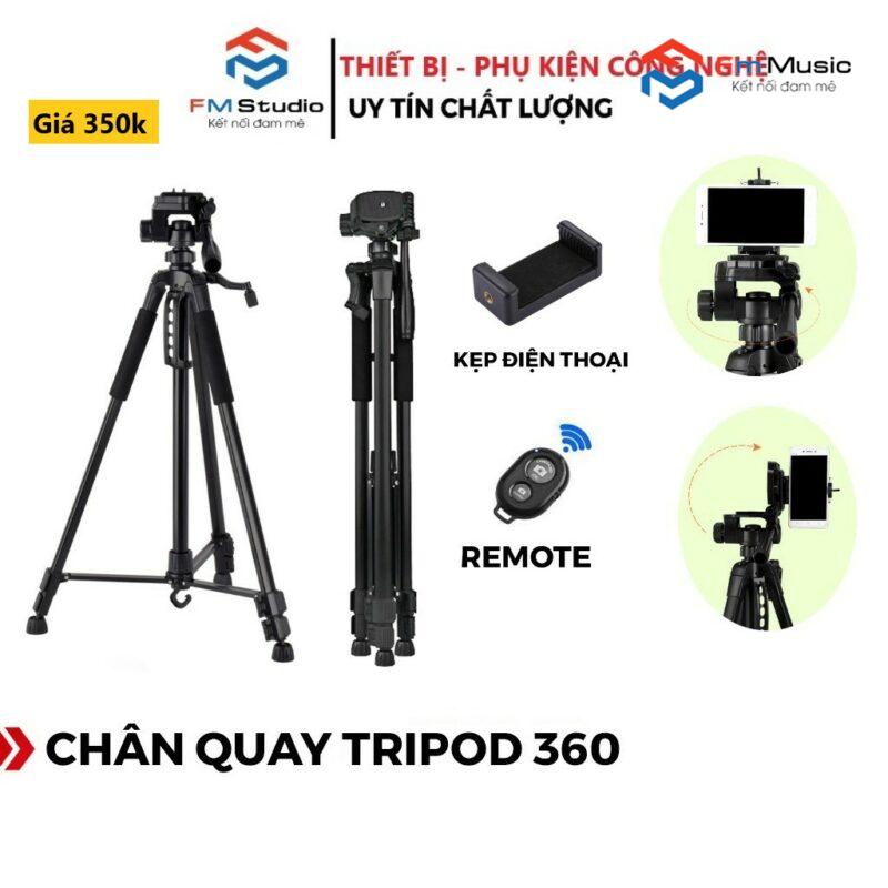 Chân Quay Máy Ảnh Điện Thoại Tripod 360° – Thiết Kế Chắc Chắn – Nhỏ Gọn Tiện Lợi