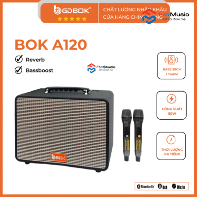 Loa Karaoke Xách Tay BOK A-120 Loa Karaoke Xách Tay BOK A-120