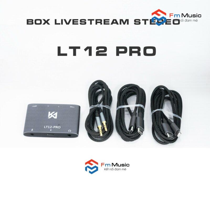 BOX LIVESTREAM STEREO LT12 PRO