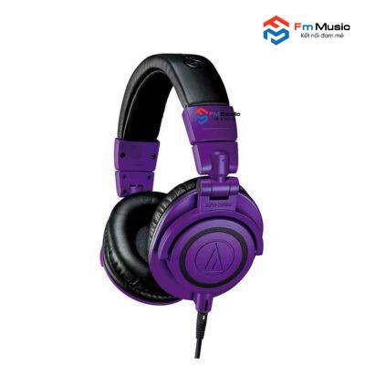 Tai Nghe Kiểm Âm Audio-Technica ATH M50X Purple