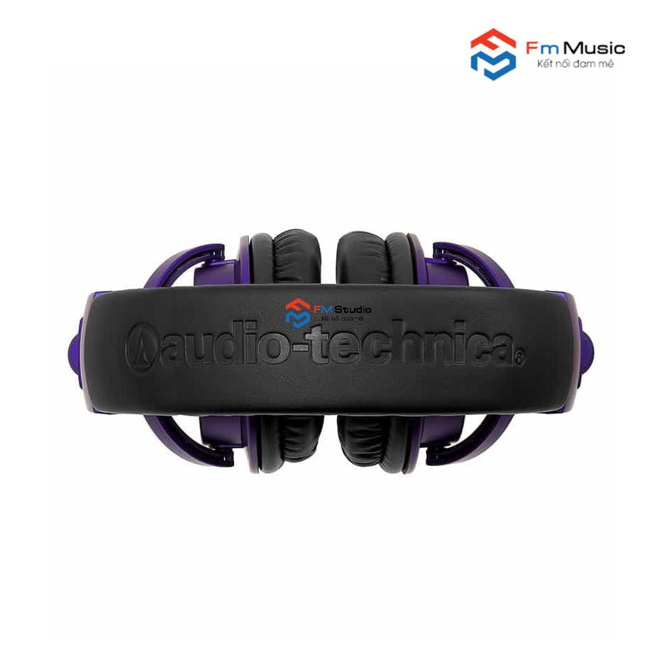 Tai Nghe Kiểm Âm Audio-Technica ATH M50X Purple Tai Nghe Kiểm Âm Audio-Technica ATH M50X Purple