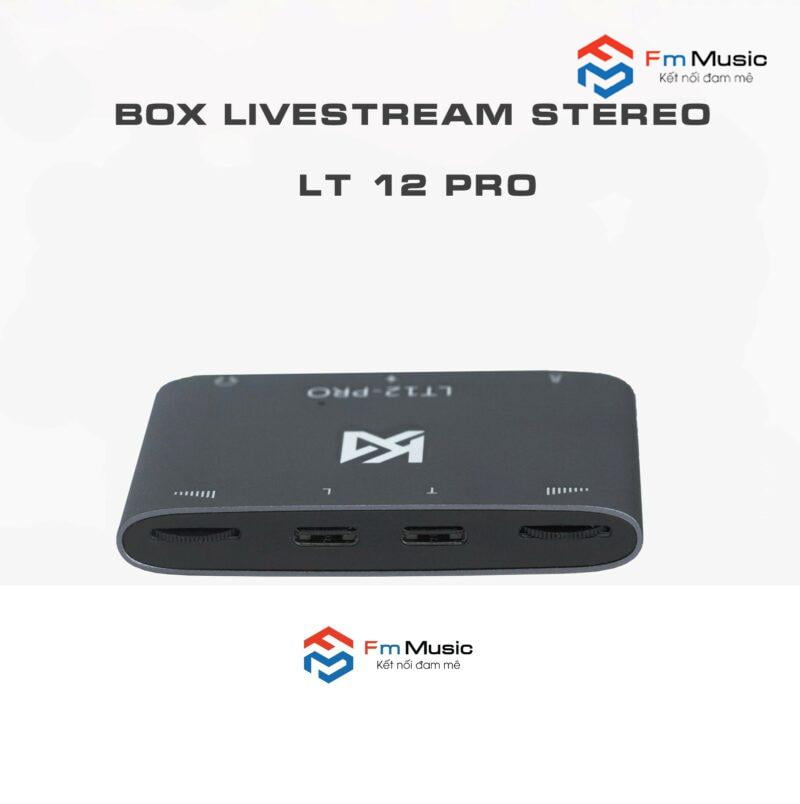 BOX LIVESTREAM STEREO LT12 PRO