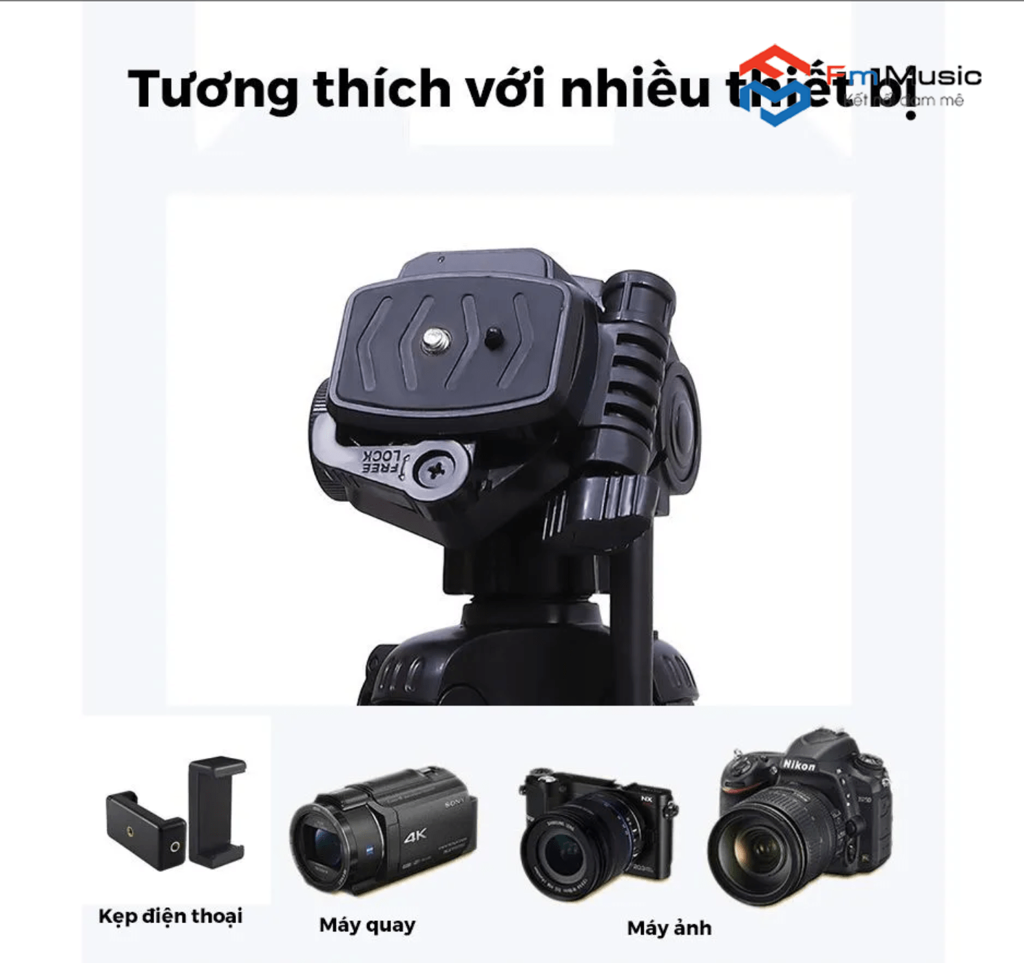 Chân Quay Máy Ảnh Điện Thoại Tripod 360° – Thiết Kế Chắc Chắn – Nhỏ Gọn Tiện Lợi Chân Quay Máy Ảnh Điện Thoại Tripod 360° – Thiết Kế Chắc Chắn – Nhỏ Gọn Tiện Lợi