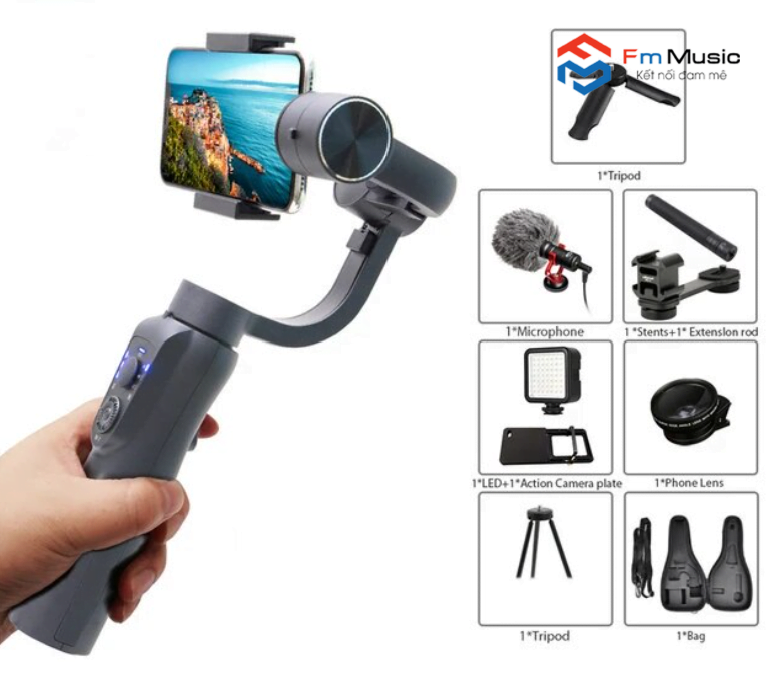 Tay cầm chống rung 3-AXIS S5B Tay cầm chống rung 3-AXIS S5B