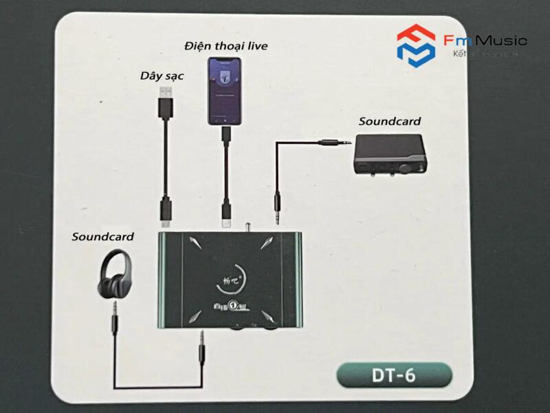 Box livestream Stereo OTG DT-6 (DT6)