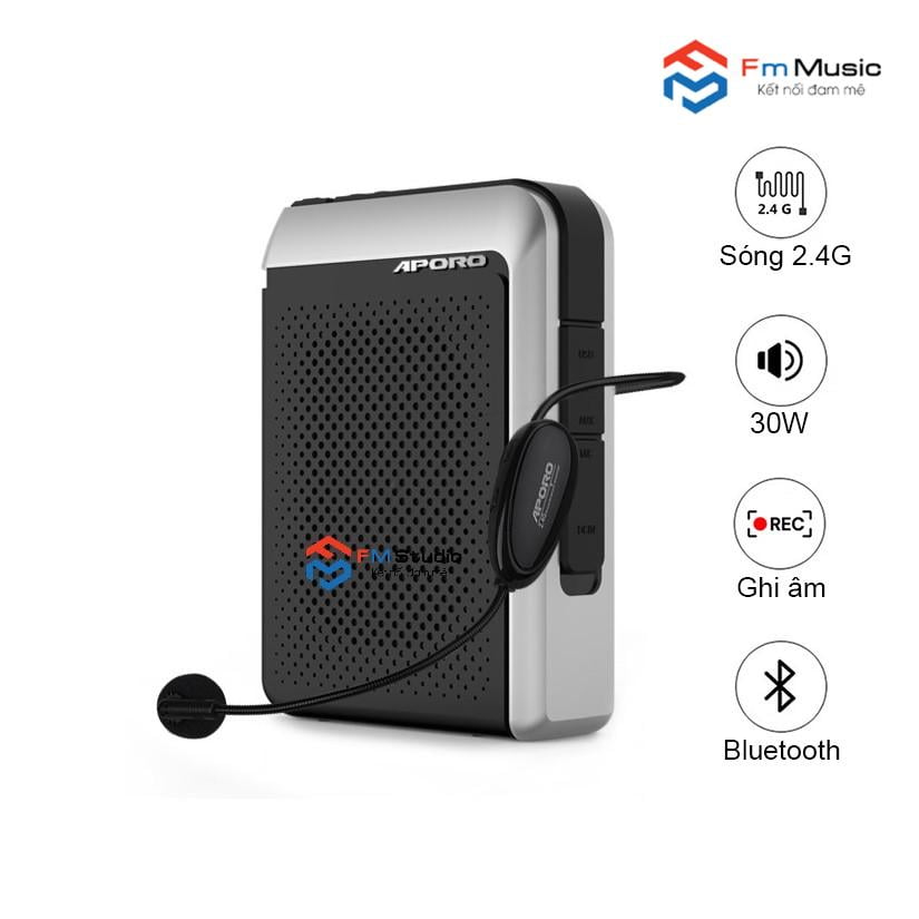 Máy trợ giảng không dây Aporo T18 2.4G Máy trợ giảng không dây Aporo T18 2.4G