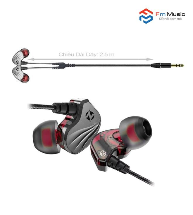 Tai Nghe In-Ear Monitor NMC-AUDIO QKZ60-IEM Tai Nghe In-Ear Monitor NMC-AUDIO QKZ60-IEM