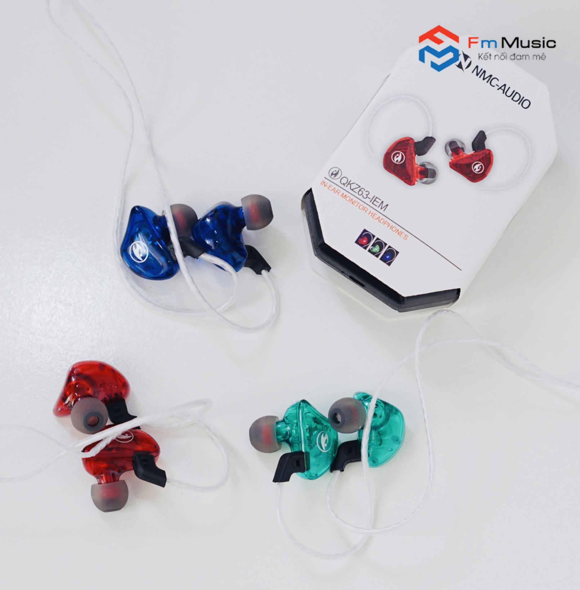 Tai Nghe Kiểm Âm Biểu Diễn NMC-AUDIO QKZ63-IEM Tai Nghe Kiểm Âm Biểu Diễn NMC-AUDIO QKZ63-IEM