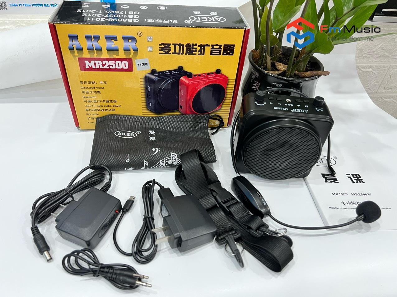 Máy Trợ Giảng Không Dây Aker MR-2500 Máy Trợ Giảng Không Dây Aker MR-2500