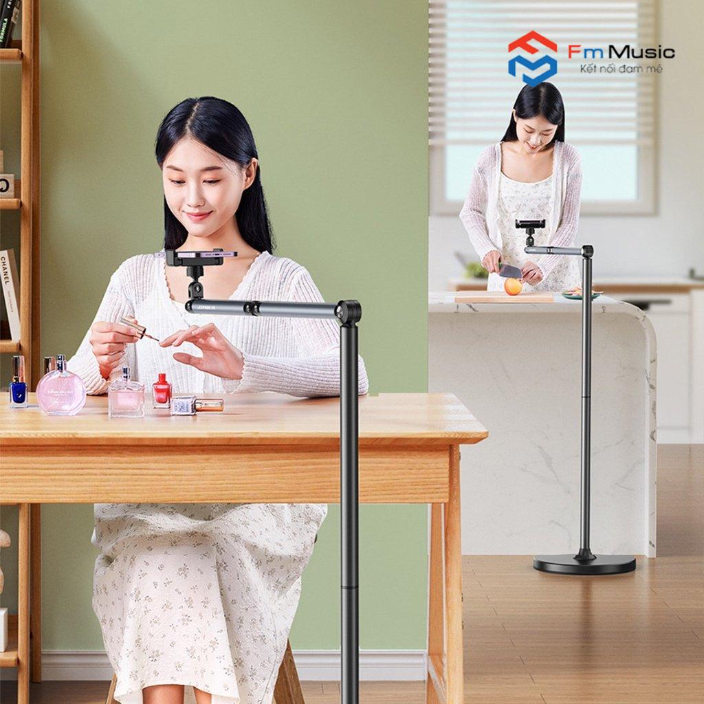 Giá Đỡ Điện Thoại L58 Xoay 360 Độ, Livestream, Giải Trí Đa Năng Bằng Kim Loại Và Nhôm Chắc Chắn Giá Đỡ Điện Thoại L58 Xoay 360 Độ, Livestream, Giải Trí Đa Năng Bằng Kim Loại Và Nhôm Chắc Chắn