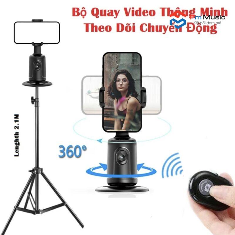 Gimbal 360 độ AI P01 – Nhận diện khuôn mặt tự động