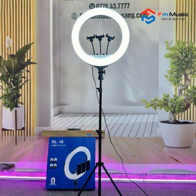 ĐÈN LIVESTREAM SIZE 45CM RL18 CAO CẤP KÈM GIÁ ĐỠ 2M1