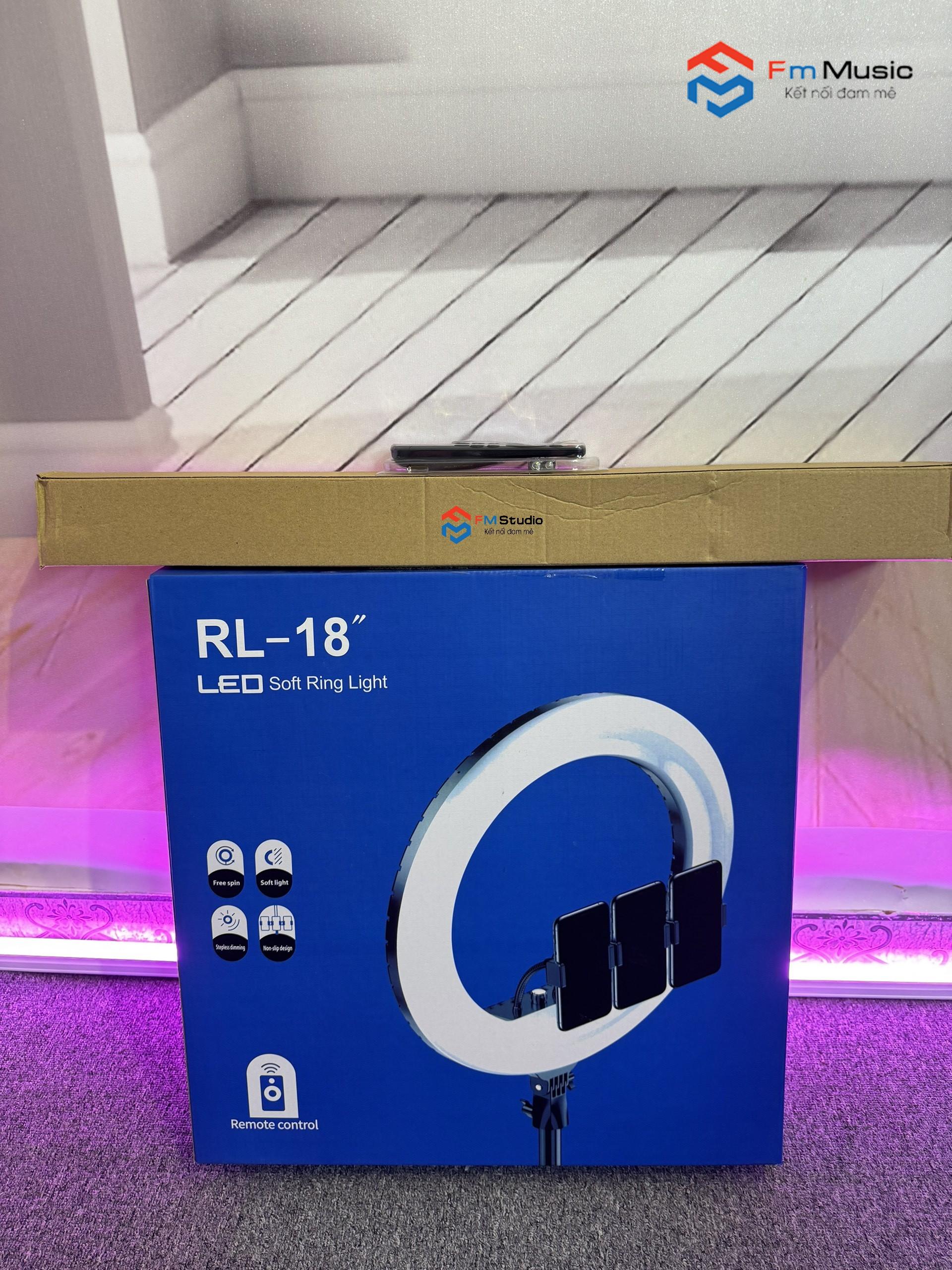 ĐÈN LIVESTREAM SIZE 45CM RL18 CAO CẤP KÈM GIÁ ĐỠ 2M1 ĐÈN LIVESTREAM SIZE 45CM RL18 CAO CẤP KÈM GIÁ ĐỠ 2M1