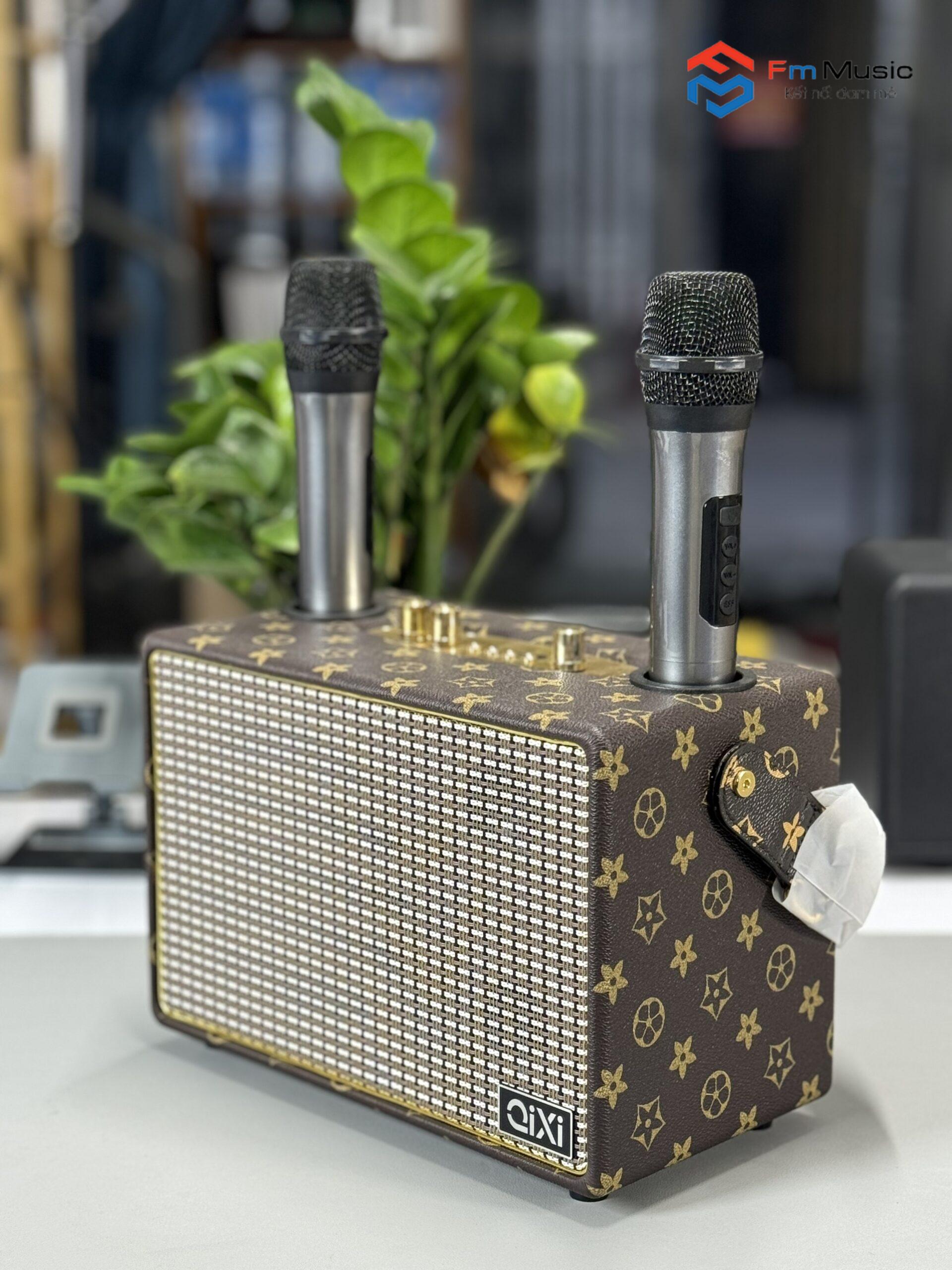 Loa Karaoke Mini Bluetooth Qixi SK-2036 Loa Karaoke Mini Bluetooth Qixi SK-2036