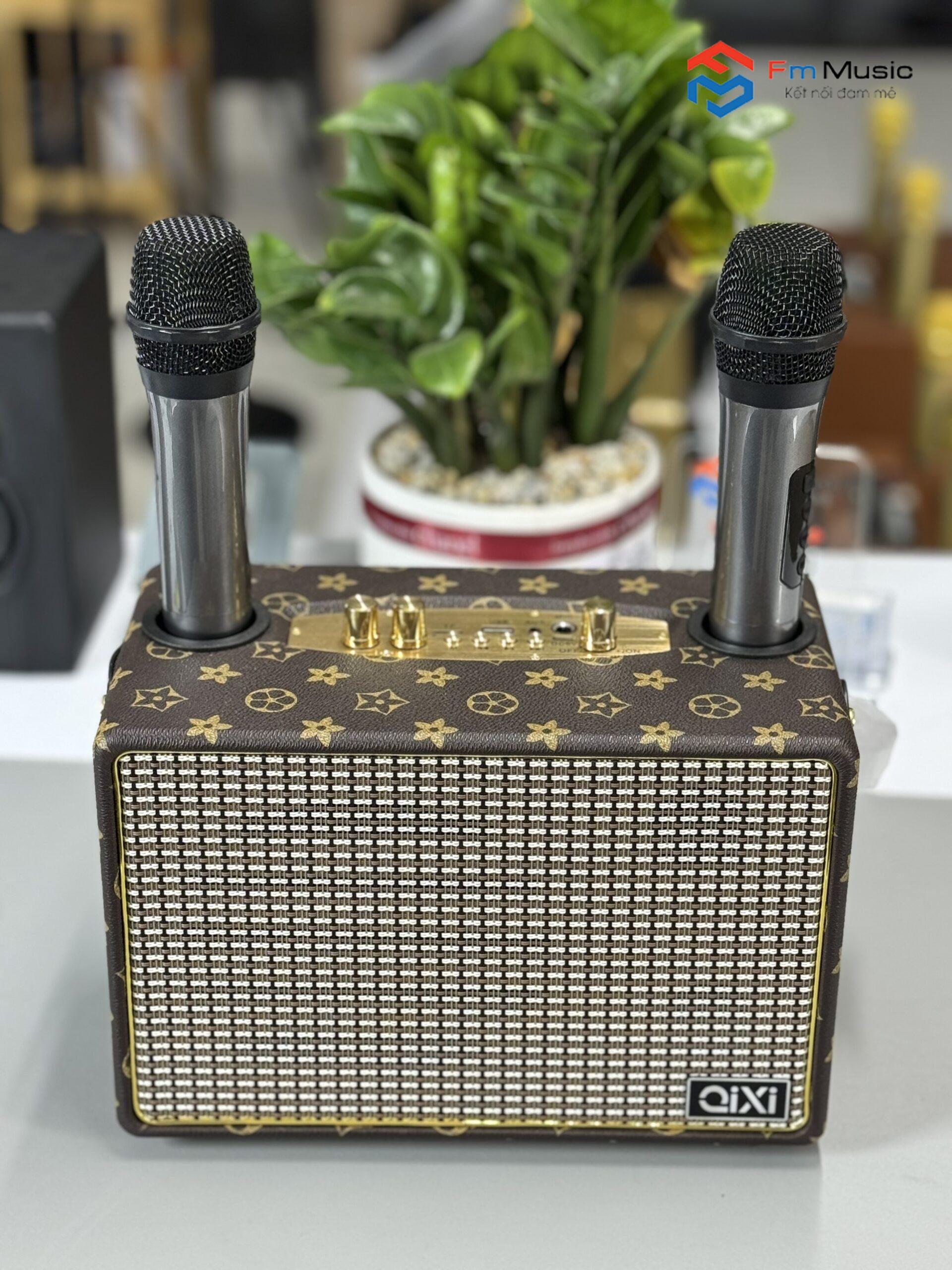 Loa Karaoke Mini Bluetooth Qixi SK-2036 Loa Karaoke Mini Bluetooth Qixi SK-2036