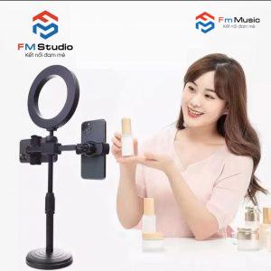 ĐÈN LIVESTREAM ĐỂ BÀN SIZE 16CM 2 KẸP ĐT