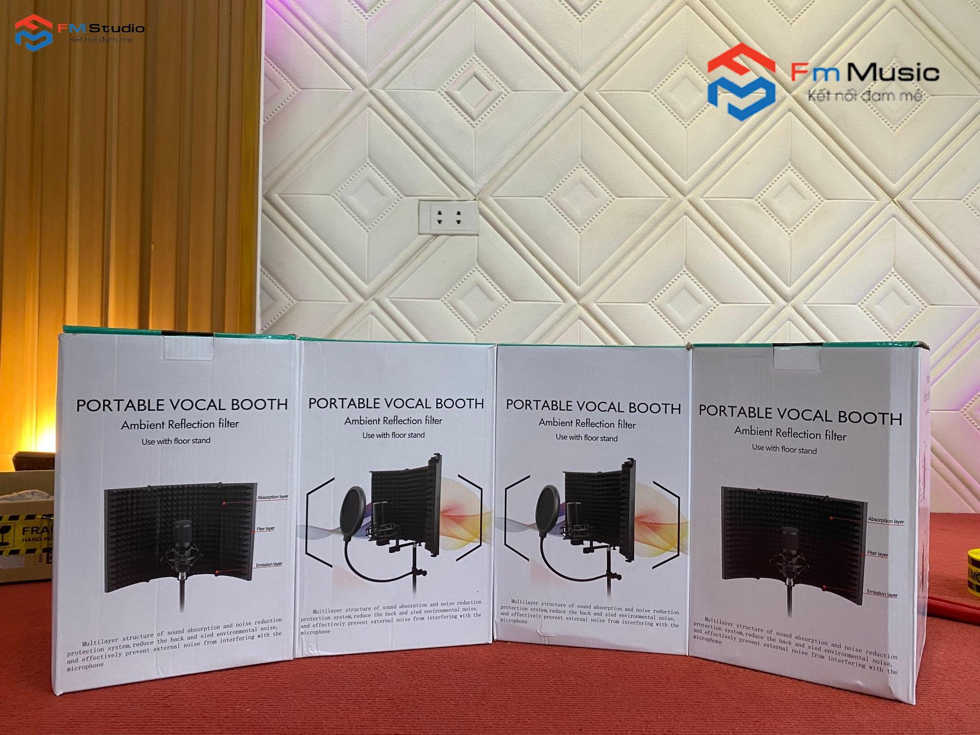 Màng Chắn Tiêu Âm Vocal Booth, Cabin Phòng Thu Tại Nhà Màng Chắn Tiêu Âm Vocal Booth, Cabin Phòng Thu Tại Nhà