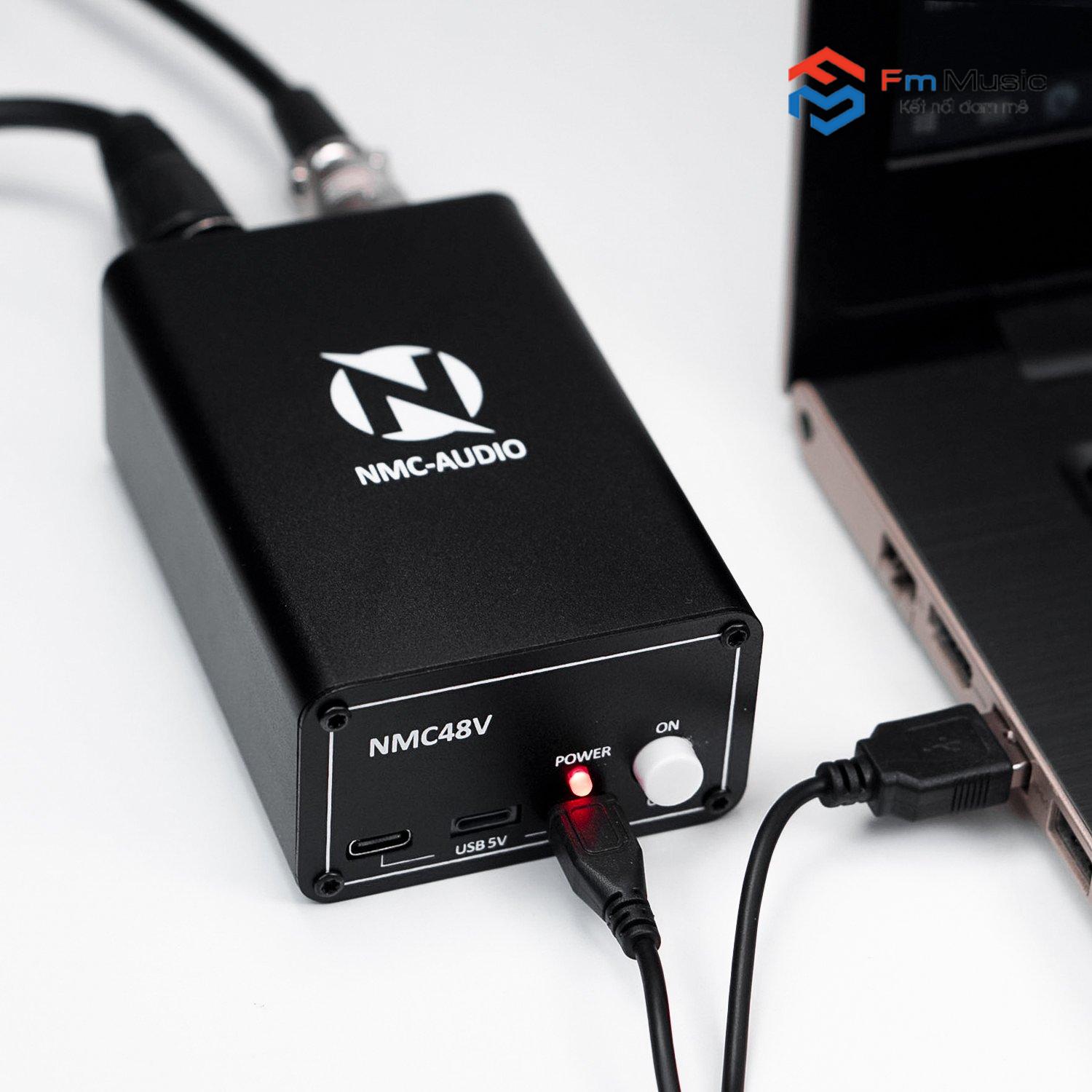 Nguồn Phantom 48v Cao Cấp NMC-AUDIO NMC48V Nguồn Phantom 48v Cao Cấp NMC-AUDIO NMC48V