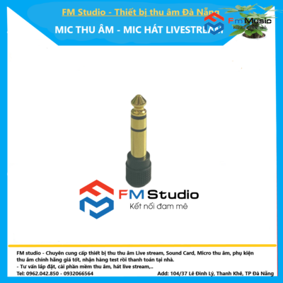 Jack 6 Ly Ra 3.5 Ly Stereo Chính Hãng Jack 6 Ly Ra 3.5 Ly Stereo Chính Hãng