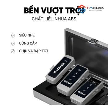 Micro thu âm không dây GoChek Ultra S24 Micro thu âm không dây GoChek Ultra S24
