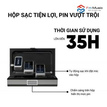 Micro thu âm không dây GoChek Ultra S24 Micro thu âm không dây GoChek Ultra S24