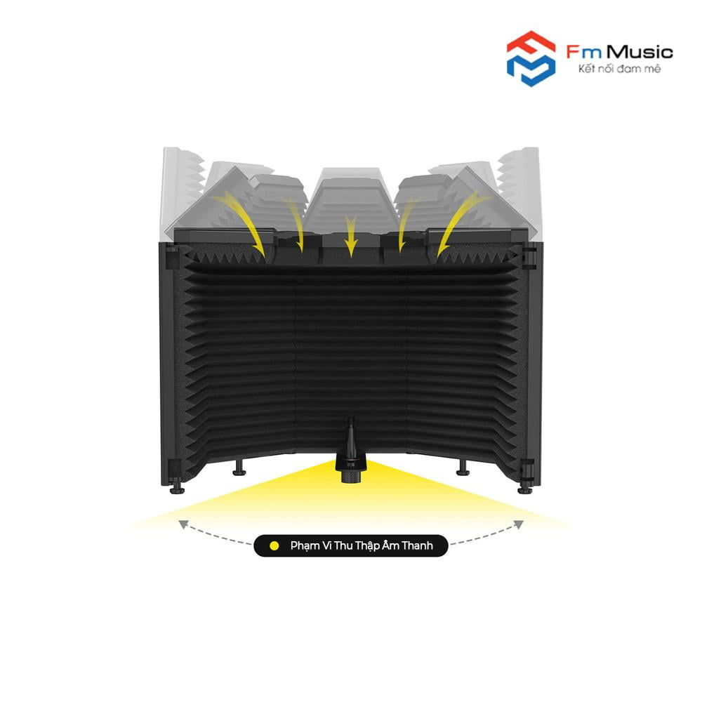 Vocal Booth NMC-AUDIO VB812-BIGBY | Màng Chắn Tiêu âm Cho Phòng Thu Vocal Booth NMC-AUDIO VB812-BIGBY | Màng Chắn Tiêu âm Cho Phòng Thu