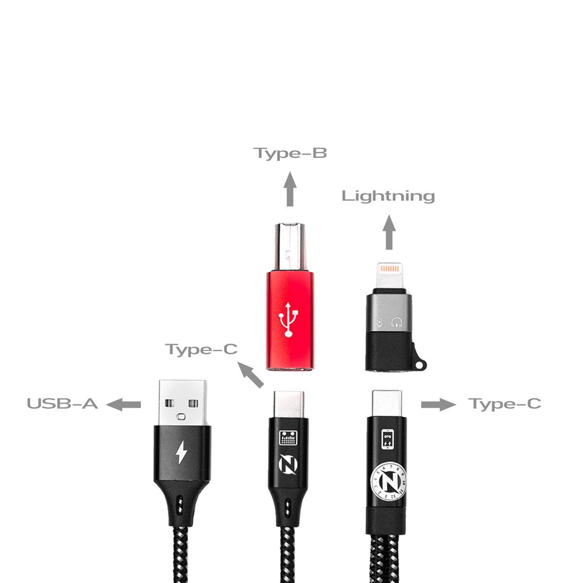 Dây Kết Nối OTG Livetream-Thu Âm Stereo NMC-LT04 Dây Kết Nối OTG Livetream-Thu Âm Stereo NMC-LT04