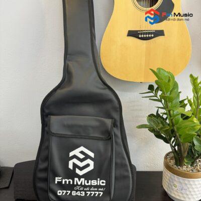 Bao Da Guitar 3 Lớp Logo FM Music