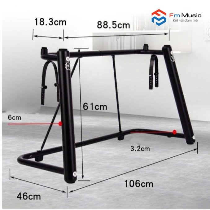 Chân Đàn Organ - Keyboard - Piano Kurtzman Chữ U Chân Đàn Organ - Keyboard - Piano Kurtzman Chữ U