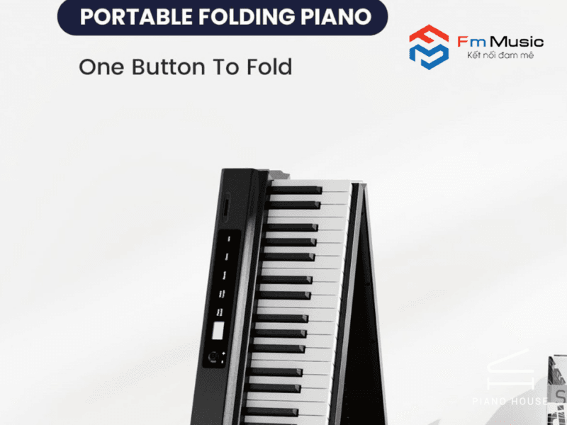 Piano Gập Wersi Wi-15Pro - Piano gấp gọn cao cấp nhất- Chính hãng New 100%