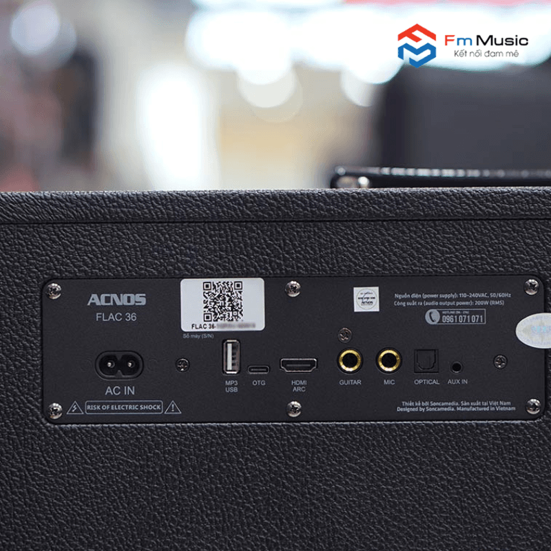 Loa Acnos FLAC 36 Loa Acnos FLAC 36