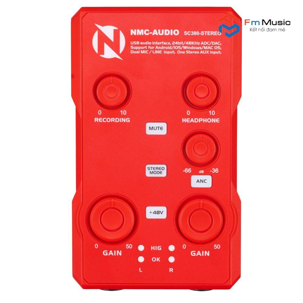 Box Livestream NMC-AUDIO SC380 STEREO Box Livestream NMC-AUDIO SC380 STEREO