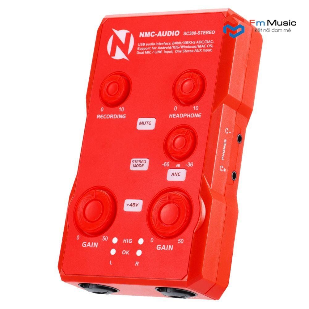 Box Livestream NMC-AUDIO SC380 STEREO Box Livestream NMC-AUDIO SC380 STEREO